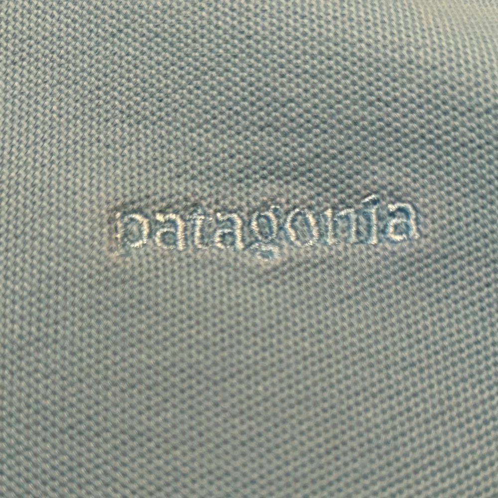 Patagonia Ocean Blue Polo Shirt - Picture 4 of 6